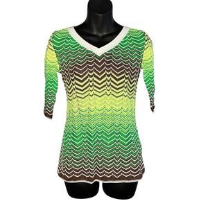 Missoni textured knit top